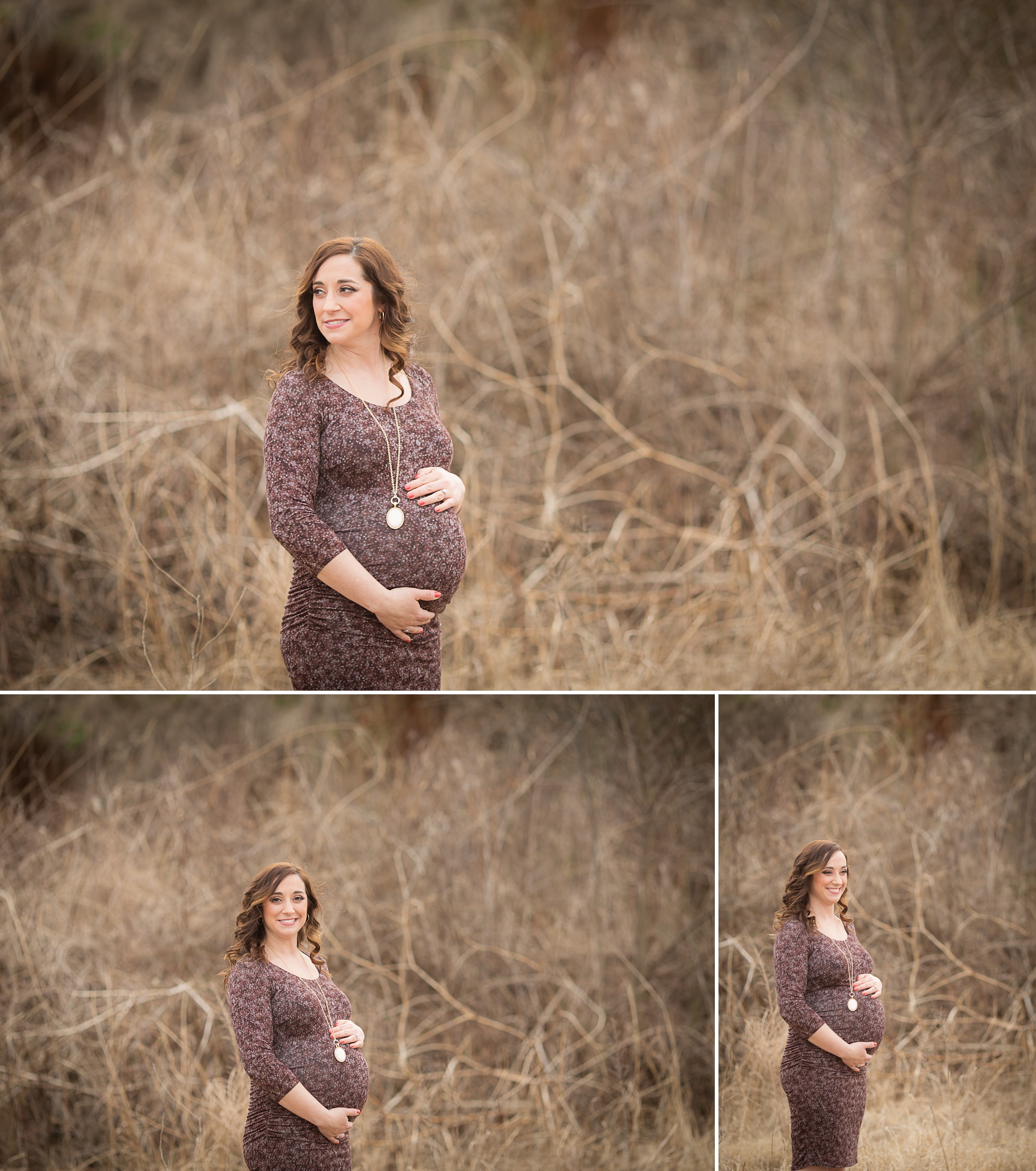maternity pictures, field
