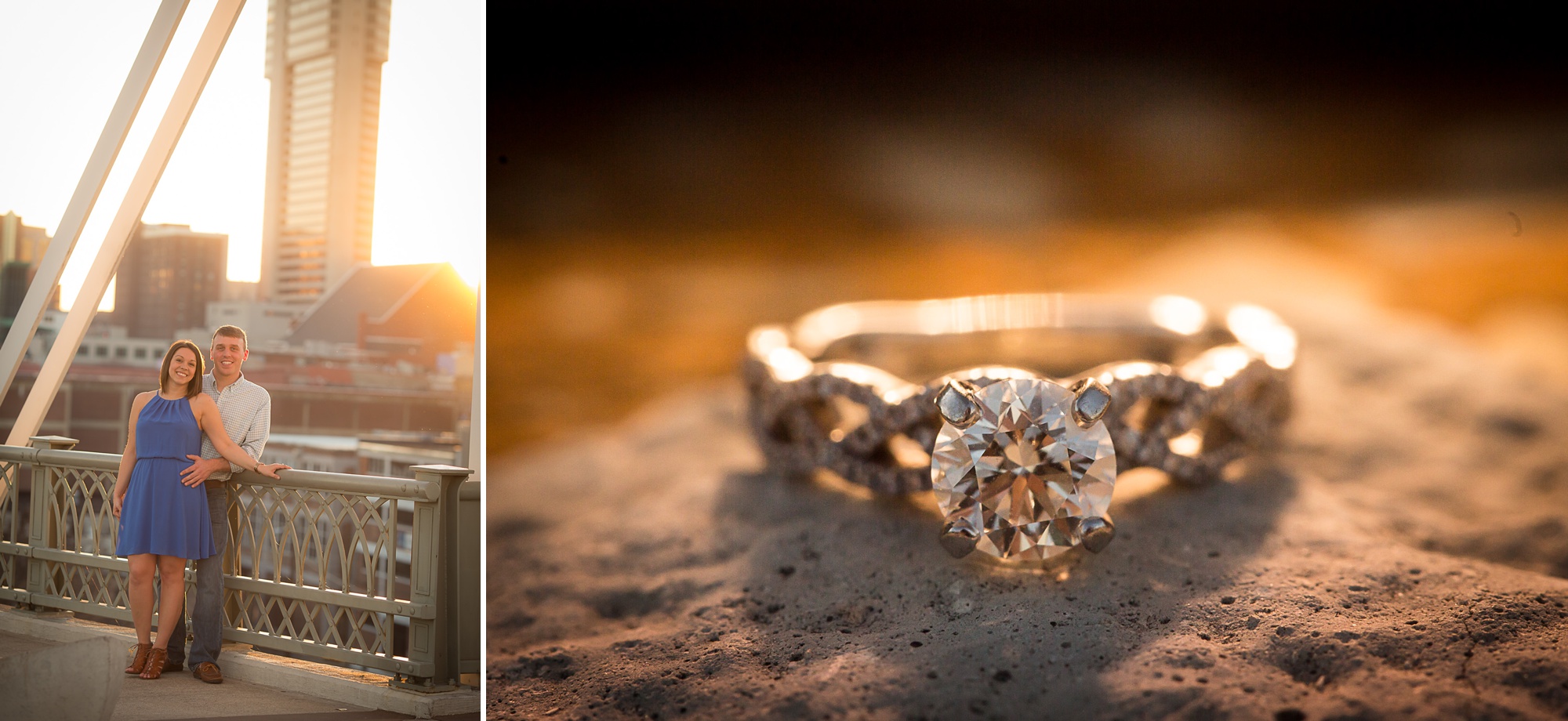 Downtown Nashville Engagement Photos